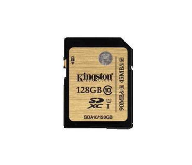 Kingston 128GB SDXC UHS-I Class10 zapis 45MB/s odcz 90MB/s - 206101 - zdjęcie 2